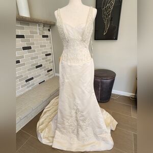 Mori Lee blu by Madeline Gardner Sleeveless Wedding Dress